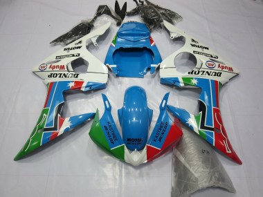 2003-2005 Classic Dunlop Yamaha R6 Fairings