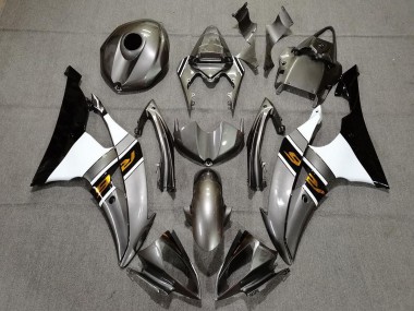 2008-2016 Gloss Gray & Bronze Yamaha R6 Fairings
